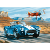 TREFL Puzzle Premium Plus Tea Time: Závod v púšti 1000 dielikov