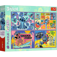 TREFL Puzzle Stitch 4x250 dielikov