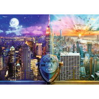 TREFL Puzzle Cesta po Amerike 2x500 dielikov