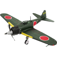 METAL EARTH 3D puzzle Mitsubishi Zero (farebný)