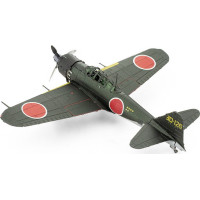 METAL EARTH 3D puzzle Mitsubishi Zero (farebný)