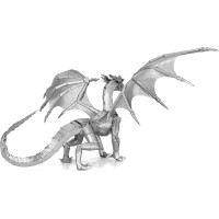 METAL EARTH 3D puzzle Premium Series: Oceľový drak