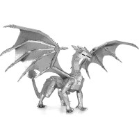 METAL EARTH 3D puzzle Premium Series: Oceľový drak