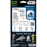 METAL EARTH 3D puzzle Premium Series: Star Wars Imperial AT-AT