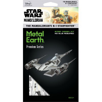 METAL EARTH 3D puzzle Premium Series: Star Wars Mandalorian N-1 Starfighter