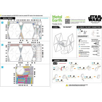 METAL EARTH 3D puzzle Premium Series: Star Wars TIE Fighter