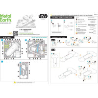METAL EARTH 3D puzzle Star Wars: X-34 Landspeeder