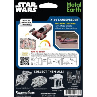 METAL EARTH 3D puzzle Star Wars: X-34 Landspeeder