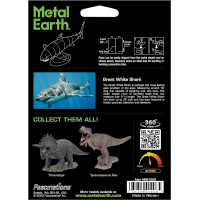 METAL EARTH 3D puzzle Veľký biely žralok