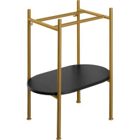Sapho PUNO podstavec pod umývadlo 400x820x360mm, zlato mat SKA570-5