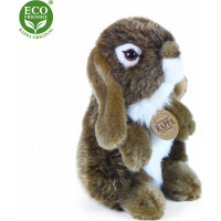 Plyšový králik hnedý stojaci 18 cm ECO-FRIENDLY