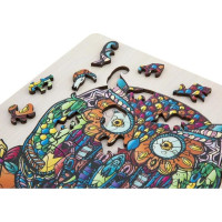 GRAFIX Obrysové puzzle Sova 133 dielikov