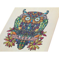 GRAFIX Obrysové puzzle Sova 133 dielikov