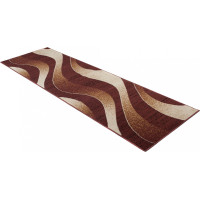 Behúň TAPIS Waves - hnedý