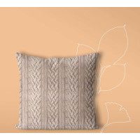 Obliečka na vankúš JOLIE SWEATER 45x45 cm - béžová