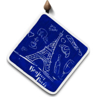 Kuchynská podložka CUCINE MONDO 20x20 cm - France