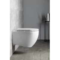 Isvea INFINITY závesná WC misa, Rimless, 36, 5x53cm, biela 10NF02004