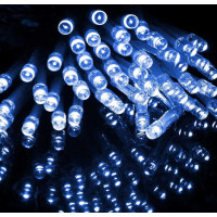 Vianočná LED reťaz na stromček 300 LED - 33 m - studená biela