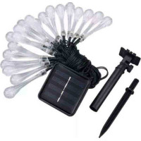 Dekoračné solárne osvetlenie Waterdrop 30 LED - 4,5 m