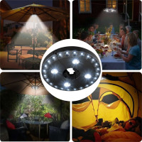 LED osvetlenie pre záhradný slnečník PATIO