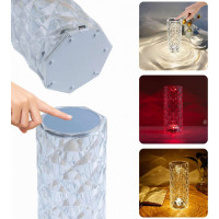 Dekoračné LED osvetlenie ROSE DIAMOND - 21 cm - multikolor