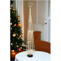 Dekoračný LED stromček MERRY - 100 cm - teplá biela