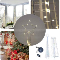 Dekoračný LED stromček MERRY - 100 cm - teplá biela