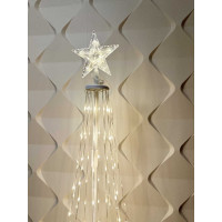 Dekoračný LED stromček 180 cm - teplá biela