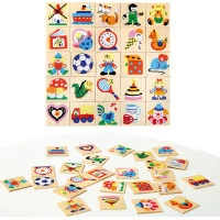 Bino Drevené obrázkové značky pre škôlky II