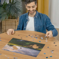 RAVENSBURGER Puzzle Ryžové polia na Bali 500 dielikov