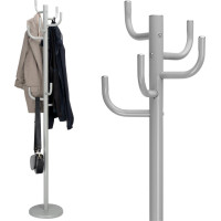 Vešiak na oblečenie Viktor 175 cm - šedý