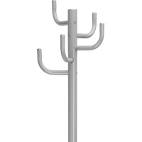 Vešiak na oblečenie Viktor 175 cm - šedý