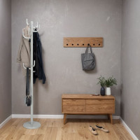 Vešiak na oblečenie Viktor 175 cm - šedý