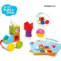 SMARTMAX Magnetická stavebnica Moji prvé Build & Drive 10 dielikov