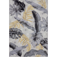 Kusový koberec Flair 105612 Gold Leaves Multicolored – na von aj na doma