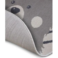 Detský koberec Adventures 105964 Cream Grey kruh
