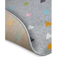 Detský koberček Adventures 105952 Grey kruh