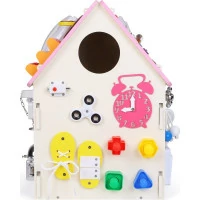 2Kids Toys Activity board Domček ružový