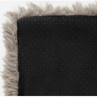 Pelech pre psov SHAGGY II - imitácia kožušiny - 70x50 cm - béžový