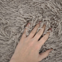 Pelech pre psov SHAGGY II - imitácia kožušiny - 120x70 cm - béžový