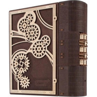 Ugears 3D drevené mechanické puzzle Kniha tajomstvo