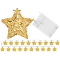 Vianočné svietiace LED hviezdičky - 20 ks - 300 cm