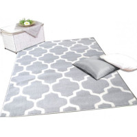 Kusový koberec VELVET Maroko - 100x150 cm - svetlo šedý