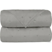Prehoz na posteľ MEDEA Soft 200x220 cm - šedý