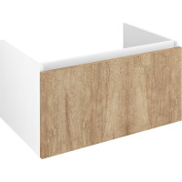 Sapho LOREA umývadlová skrinka 80x44x51, 2cm, 1x zásuvka, dub alabama/biela mat LE080-2231