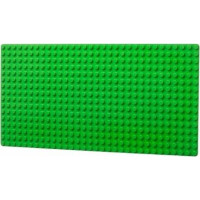 LW Toys Podložka na stavanie JUNIOR 16x32 bodov zelená