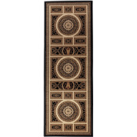 Behúň Herat 105989 Black Cream