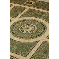 Behúň Herat 105991 Green Cream