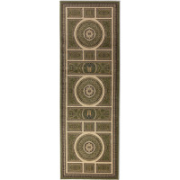 Behúň Herat 105991 Green Cream