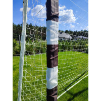 Futbalová bránka LEONARDO 300x160 cm - čiernobiela